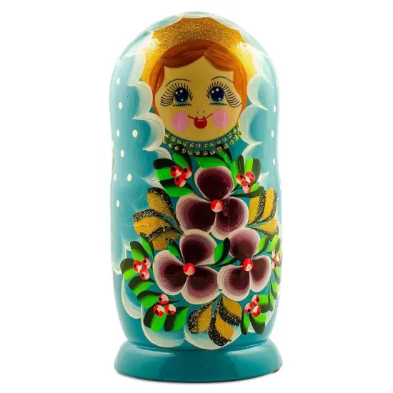 Set of 5 Alla Nesting Dolls7 Inches {4}