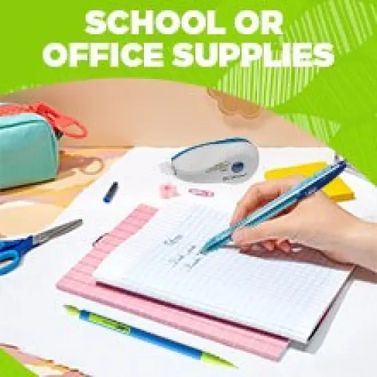 BIC Ecolutions Ocean-Bound Ball Pens, Medium Point (1.0mm), 12-Count Pack, Blue Ink Pens Made from 78% Ocean-Bound Recycled Plastic {4}