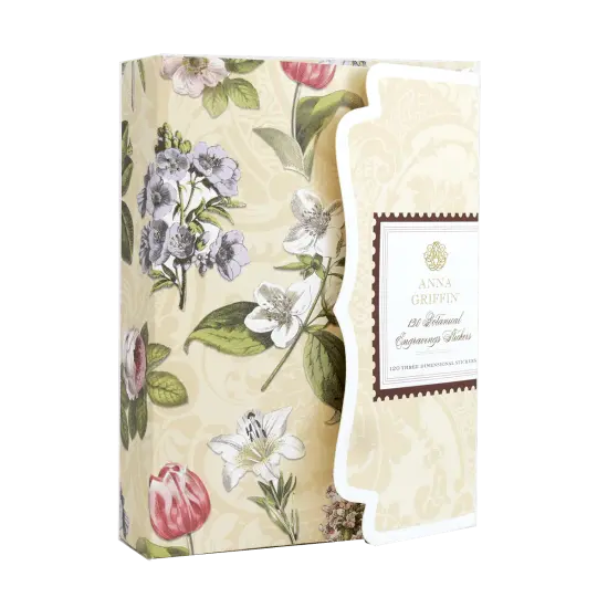 120 Botanical Engravings Stickers {1}