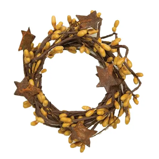 Pip Berry & Star Ring Old Gold {1}