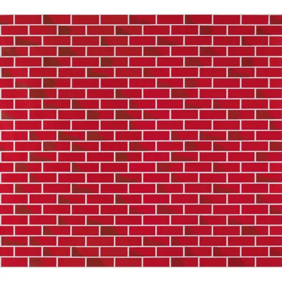 Corrugated Paper, Tu-Tone&trade; Brick, 48" x 12-1/2', 1 Roll {1}