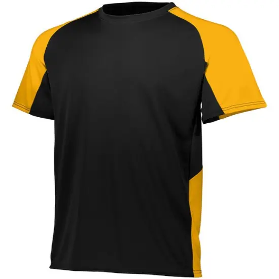 Augusta Sportswear&reg; Youth Cutter Jersey BLACK/ GOLD {1}
