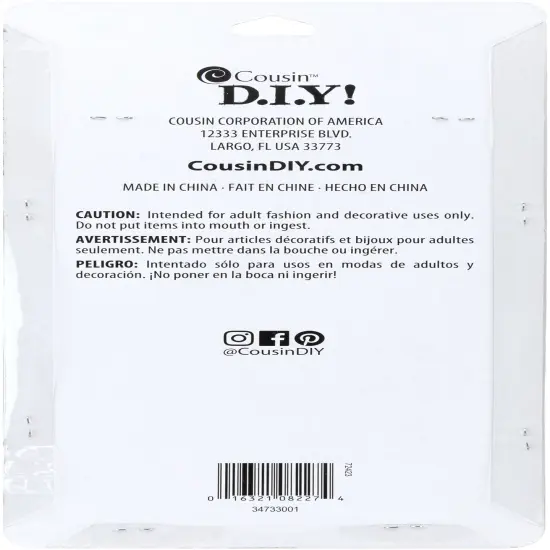 CousinDIY Jewelry Basics Wood Beads 5.3oz-#1 {2}