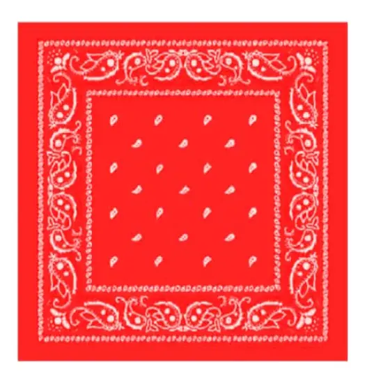 Red Paisley Edible Cake topper fits 1/4 sheet cake or larger {1}