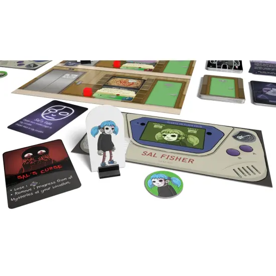 Sally Face: Strange Nightmares Deluxe Cooperative Board Game, 1-5 Players {6}