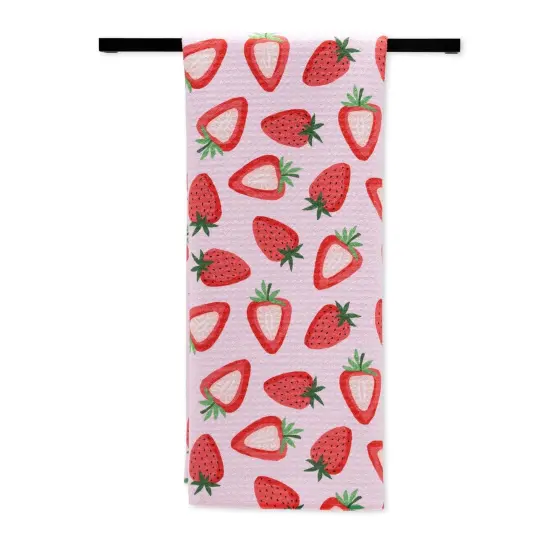 SWEET STRAWBERRY TEA TOWEL {2}