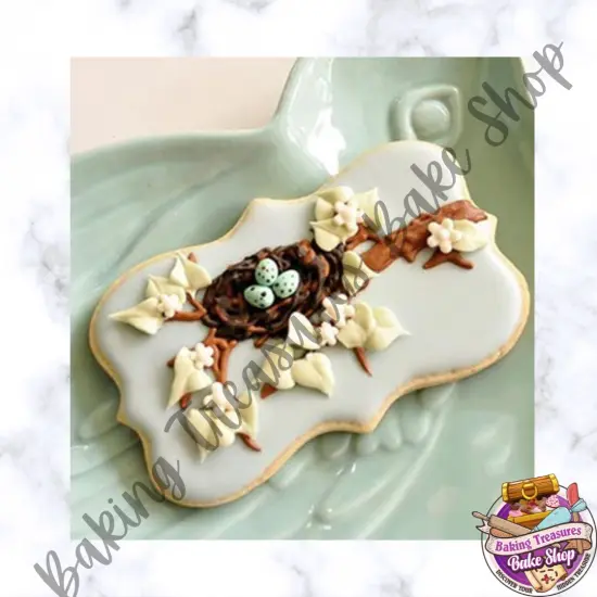 Style 2 Plaque Frame Cookie Cutter 4Pcs {4}