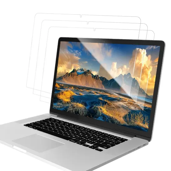 3 Pack Screen Protector, Compatible with MacBook Pro 16" (Thunderbolt 3/USB C) 2019/2020 release A2141 (Clear) {5}