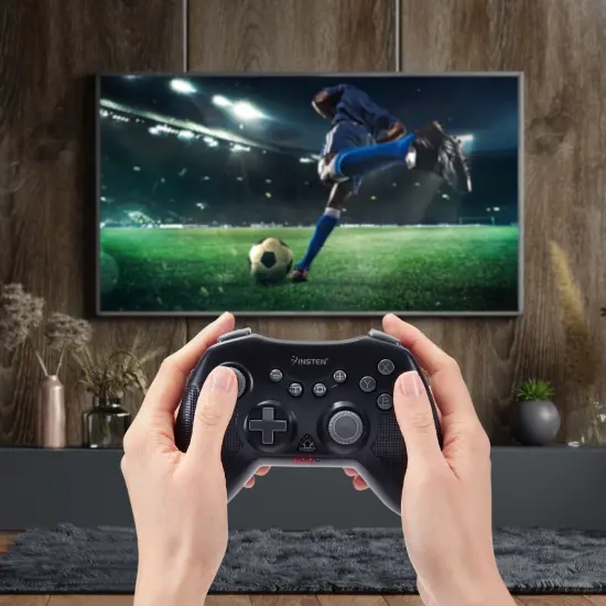 Wireless Controller for Nintendo Switch/OLED Model/Switch Lite, With Programmable Buttons, Gyro Axis, Turbo, Vibration, Black {2}