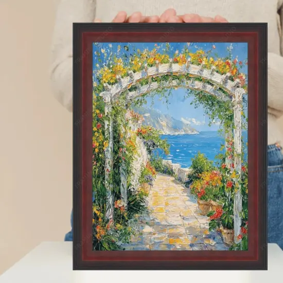 Certificate Glossy Cherry Wood Picture Frame 11x16 frame {2}