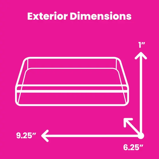 Large Plastic Bead Storage Organizer Box, 24 Jars {3}