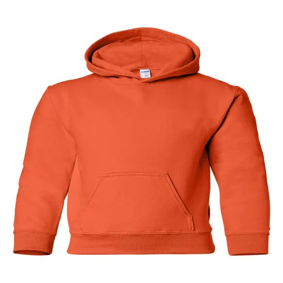 Gildan&reg; Youth Heavy Blend Hooded Sweatshirt Graphite Htr {5}
