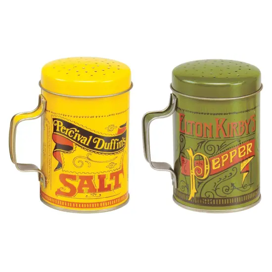Collections Etc Unique Nostalgia Salt and Pepper Shaker Set {2}
