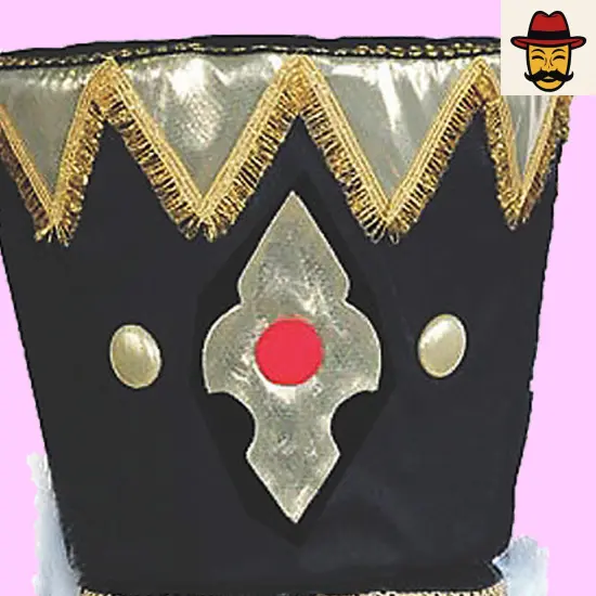 Classic Nutcracker Head Adult Costume Mask for Christmas and Holiday Events {5}