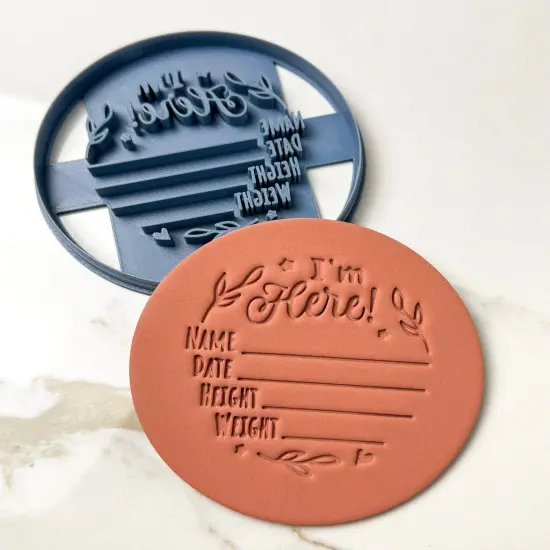 I'm Here! | Disk Clay Cutters {2}