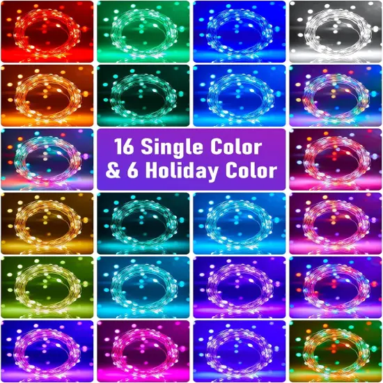 33FT 100 LED String Light with Remote - Color Changing {2}