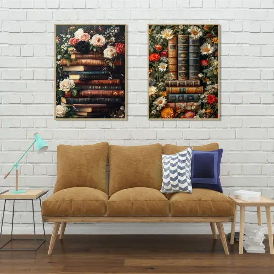 2 Pack Book Diamond Painting Kits for Adults, 5D DIY Book,Inch12x16 {4}