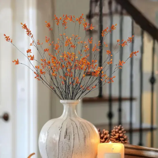 4 Pcs Artificial Greenery Stems {4}