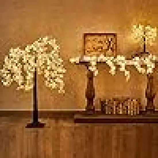 Artificial Flower Vine with Lights Battery Operated Valentines Wedding Party {4}