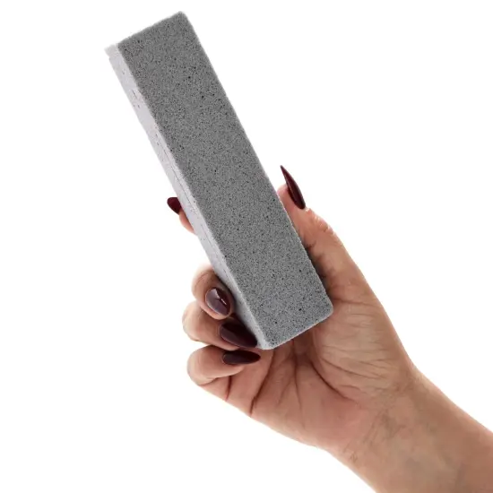 12-Pack Pumice Stones for Cleaning - Toilet Bowl Cleaner and Scouring Sticks for Pool and Kitchen (Gray) Grey {5}