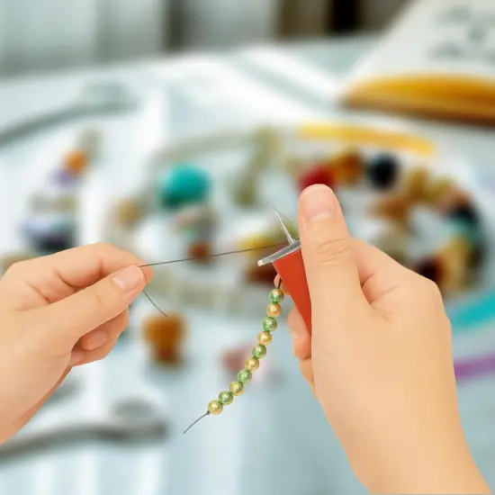 The Beadsmith EZ Knotting Tool, 6 Inches, Create Secure Knots, for Stringing Pearls and Other Beads {6}