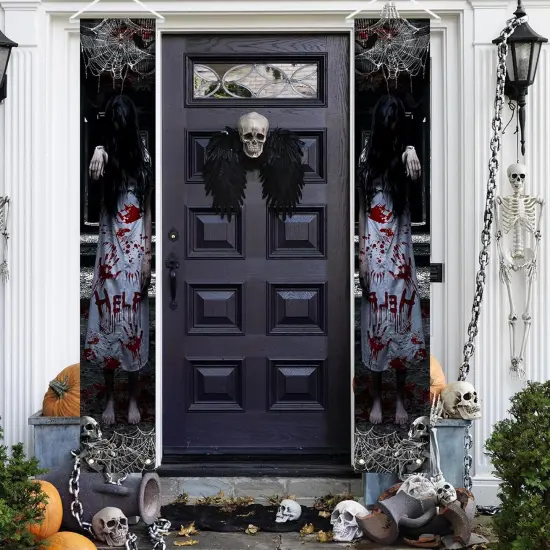 Halloween Porch Signs - Scary Ghost {3}