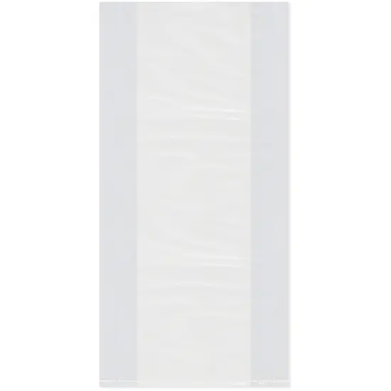 Plymor 10" x 4" x 20" (Pack of 100), 1 Mil Gusseted Plastic Bags {1}