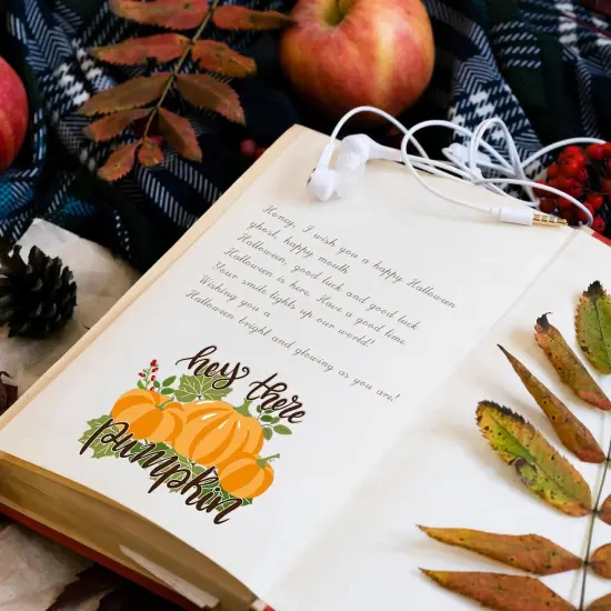 45 Pcs Happy Fall Stickers {4}