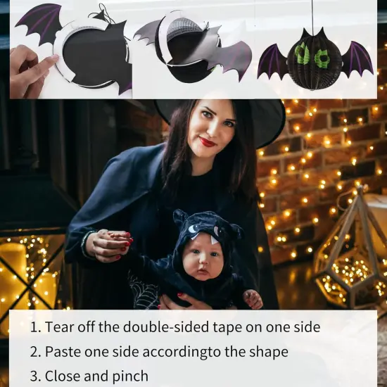 6 Pcs Halloween Banner Decorations Set {4}