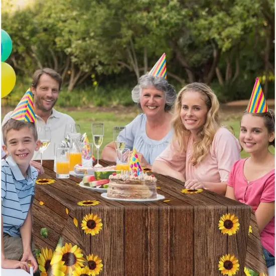 7x5FT Sunflower Birthday Party Decorations Sunflowers Flowers Fall Party {3}