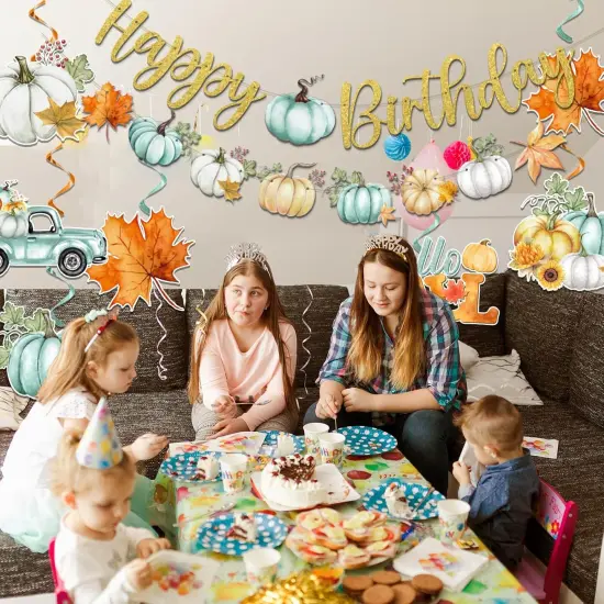 Fall Birthday Party Decorations, Fall Birthday Decorations {5}