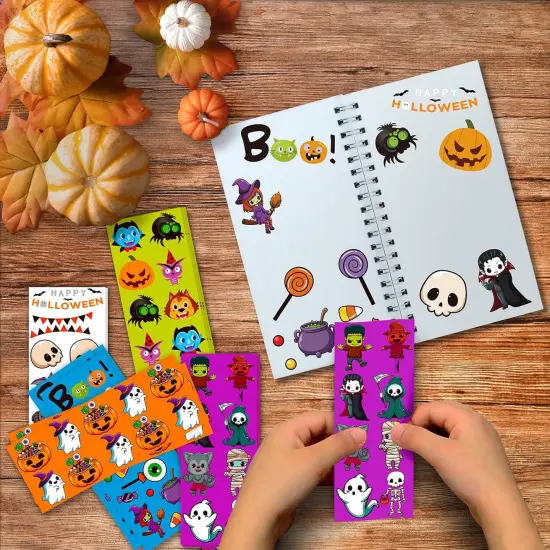50-Sheet Halloween Stickers - 660pcs {3}