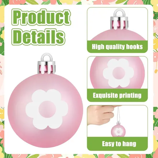 24 PCS Spring Hanging Ball Ornaments {4}