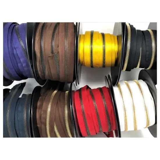 8MM Closed Bottom Zipper &ndash; Choose Your Color & Length {3}