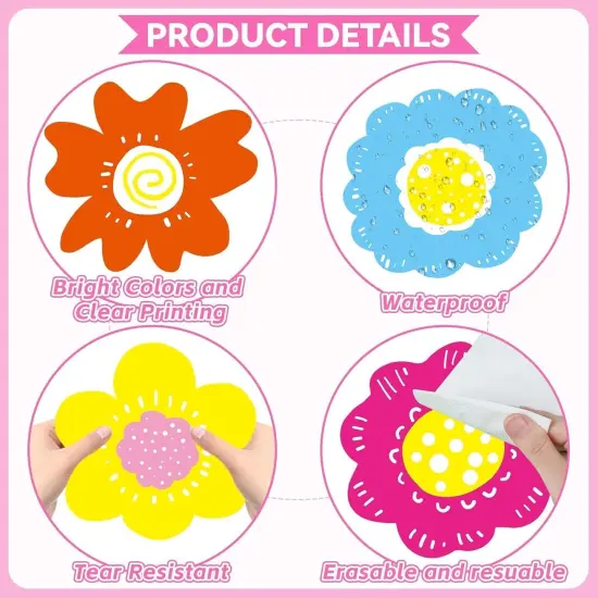 Summer Floral Bulletin Board Classroom Decorations {3}