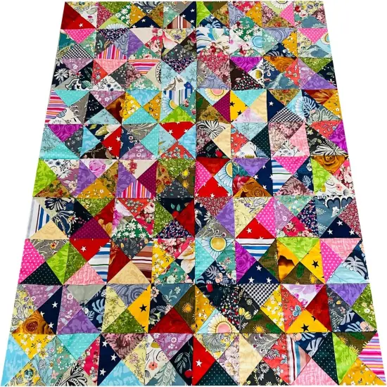 25pcs 8" x 8" Cotton Quilting Fabric Squares Fat Quarter Bundles Fabric {3}