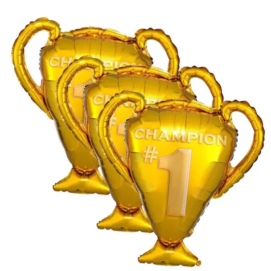 Anagram&reg; Gold Trophy Balloon 28 Inch {5}