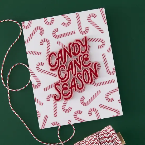 Hero Arts Die Set-Candy Cane Season {4}