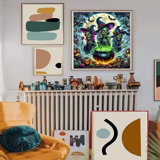 14X14 Inch - Horror Movie Diamond Painting Kits for Adults {4}