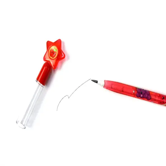 Fruit of the Spirit Stackable Multi Point Pencils - Set of 6 {5}