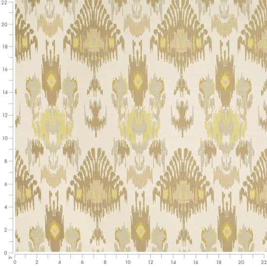 Spring - Green AbstractGeometric,global Upholstery Fabric 54 Inches" {2}