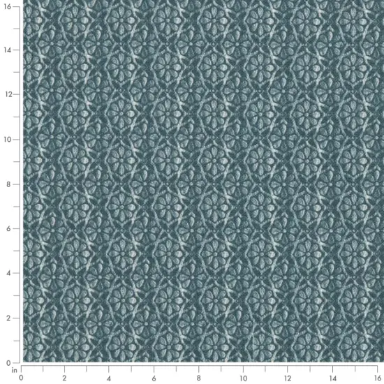 Teal - Aqua & Teal Abstract & Geometric,Small Scale Upholstery Fabric 54 Inches" {2}