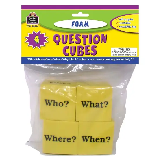 Foam Question Cubes {1}