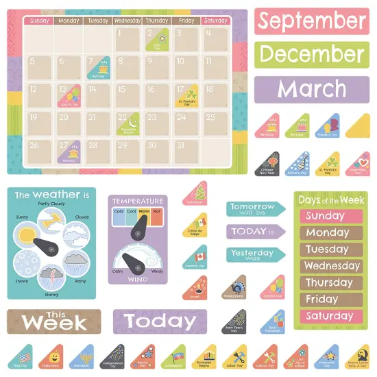 Good to Grow Calendar Bulletin Board Set {1}