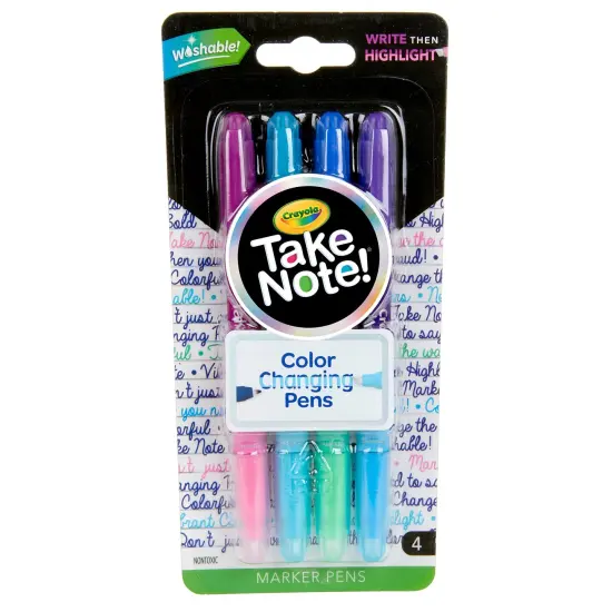 Take Note! Dual Ended Color Changing Pens, 4 Count {1}