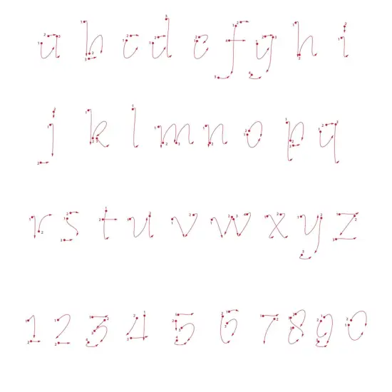 Manuscript Creative Calligraphy Set-8 Pieces {5}