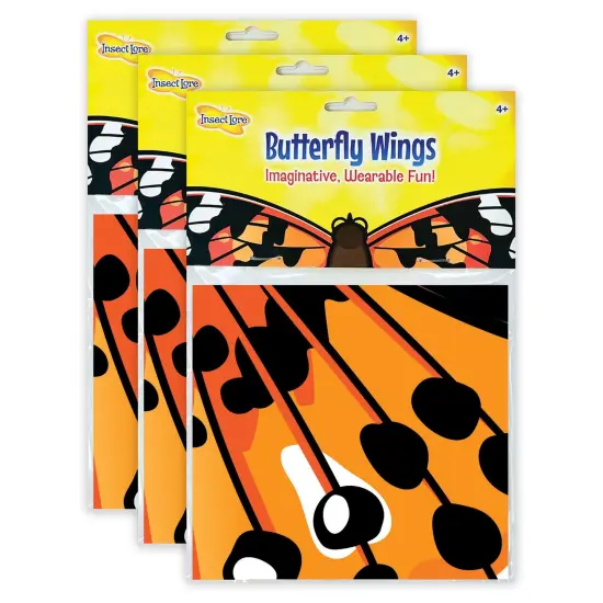 Dress-Up Painted Lady Butterfly Wings, Pack of 3 {1}