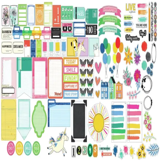 Vicki Boutin Bold And Bright Paperie Pack-200 Pieces {3}