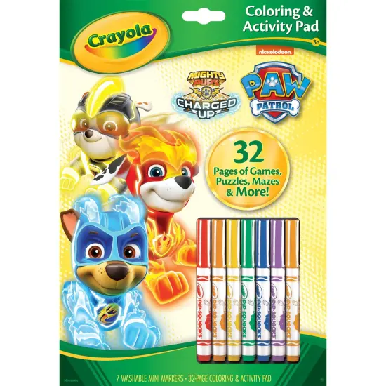 Coloring & Activity Pad with Markers, Paw Patrol {1}