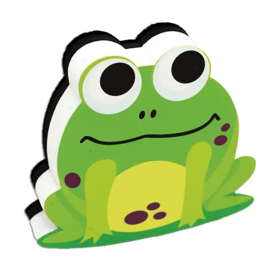 Magnetic Whiteboard Eraser, Frog {1}